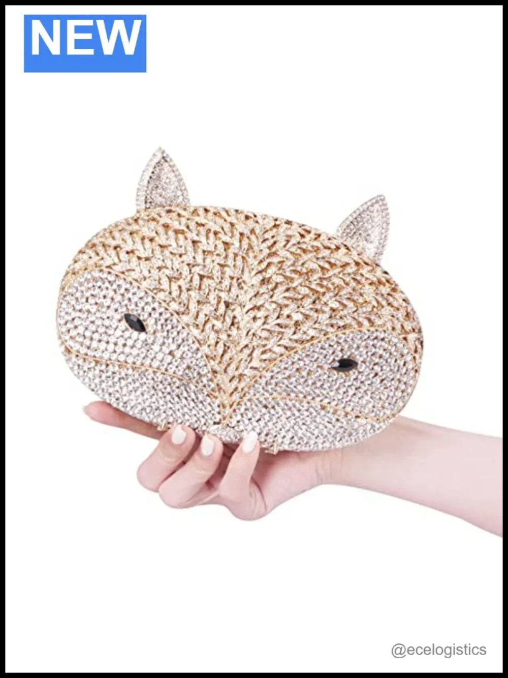 Rhinestone Clutch Purse Evening Handbag Money Bag Prom Party Wedding